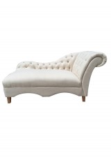Phoebe Buttoned Chaise Lounge